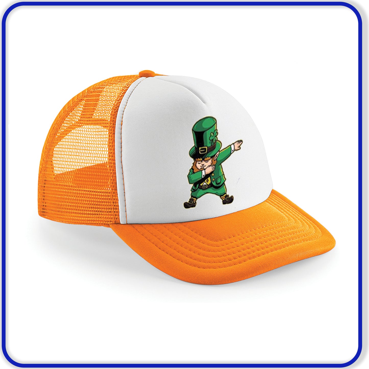 Snapback Baseball cap - Printed Designs St Patricks Day - Irish Celebration - DirectlyPersonalised