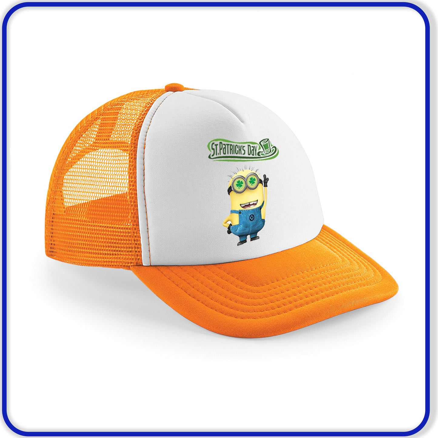 Snapback Baseball cap - Printed Designs St Patricks Day - Irish Celebration - DirectlyPersonalised