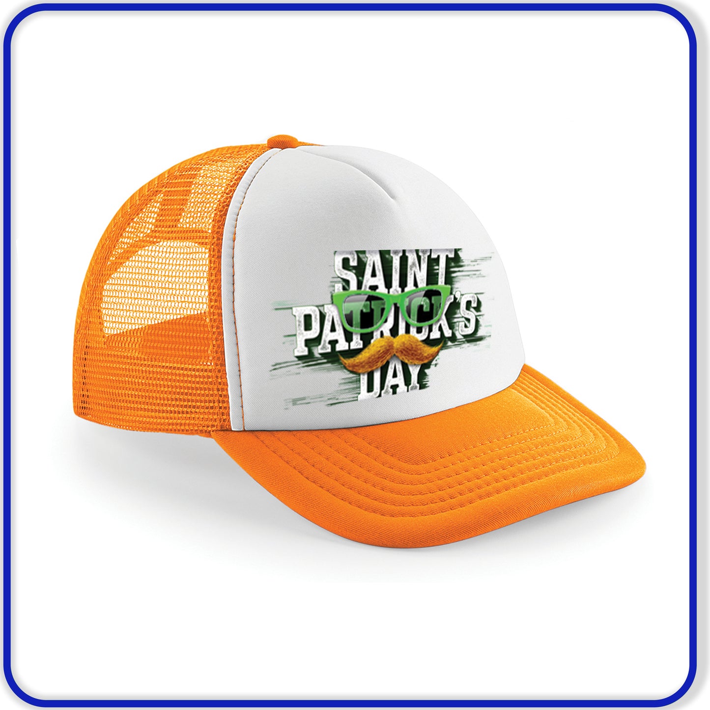 Snapback Baseball cap - Printed Designs St Patricks Day - Irish Celebration - DirectlyPersonalised