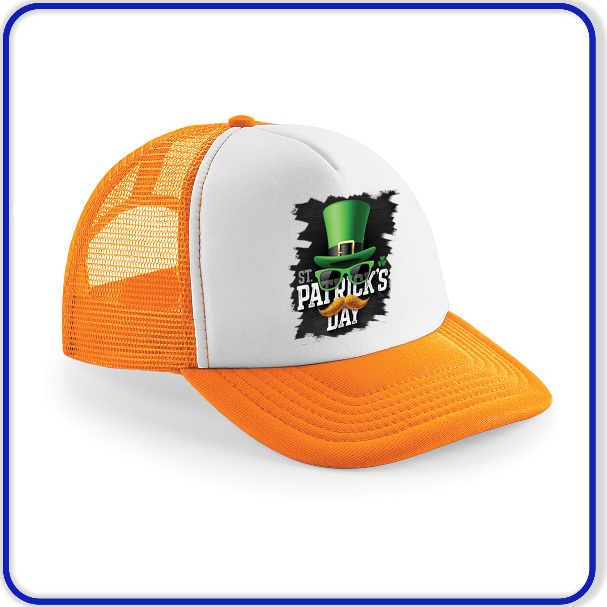 Snapback Baseball cap - Printed Designs St Patricks Day - Irish Celebration - DirectlyPersonalised