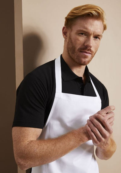 Plain White Cotton Aprons-Printed Apron Full Colour Design-Personalised Kitchen Apron For Men & Women