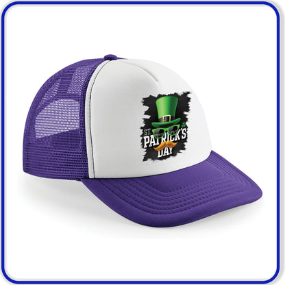 Snapback Baseball cap - Printed Designs St Patricks Day - Irish Celebration - DirectlyPersonalised