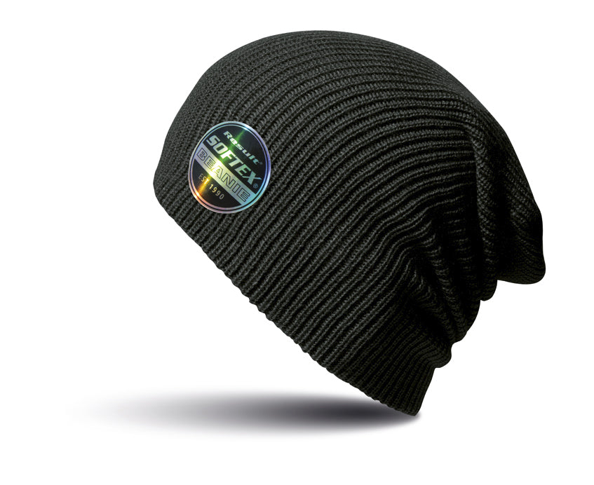 Slouch Beanie - Soft Core beanie - Adult Hat - Available for Embroidery - DirectlyPersonalised