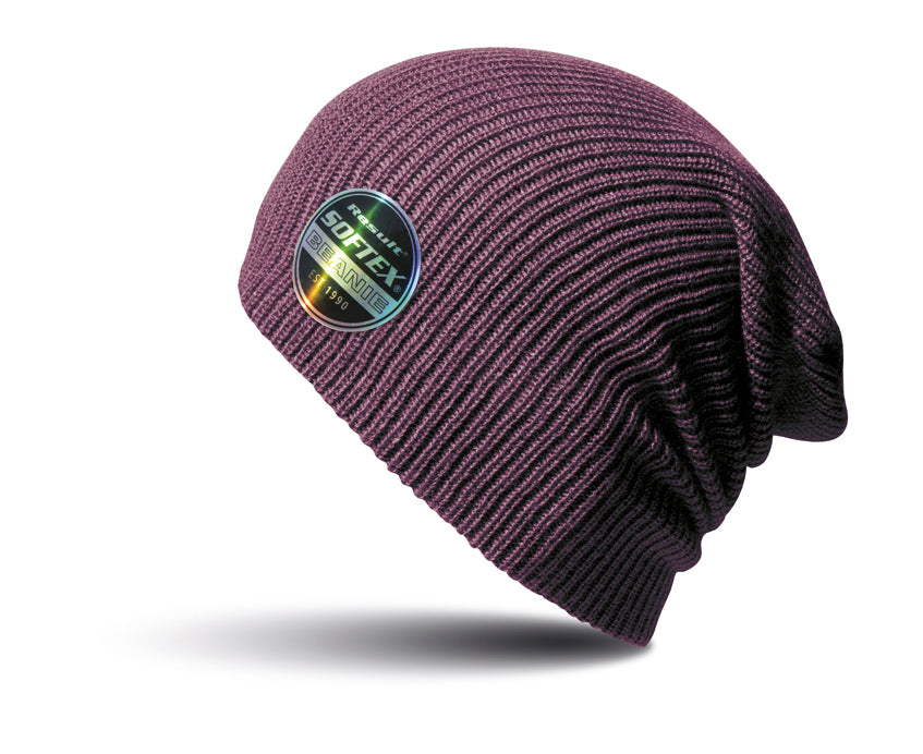 Slouch Beanie - Soft Core beanie - Adult Hat - Available for Embroidery - DirectlyPersonalised