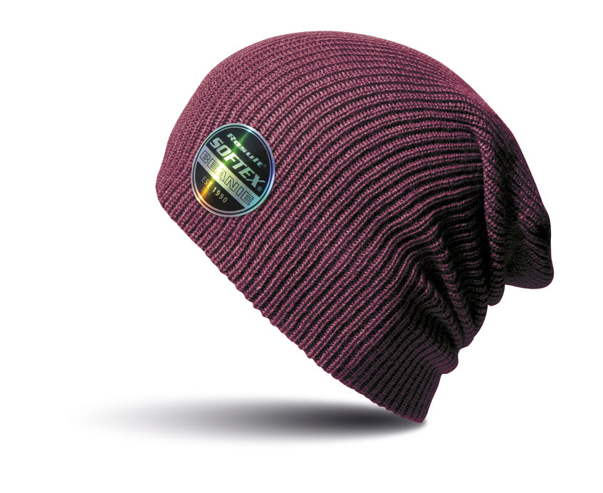 Slouch Beanie - Soft Core beanie - Adult Hat - Available for Embroidery - DirectlyPersonalised