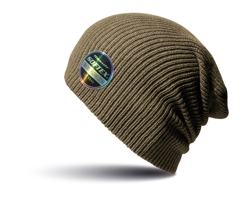 Slouch Beanie - Soft Core beanie - Adult Hat - Available for Embroidery - DirectlyPersonalised