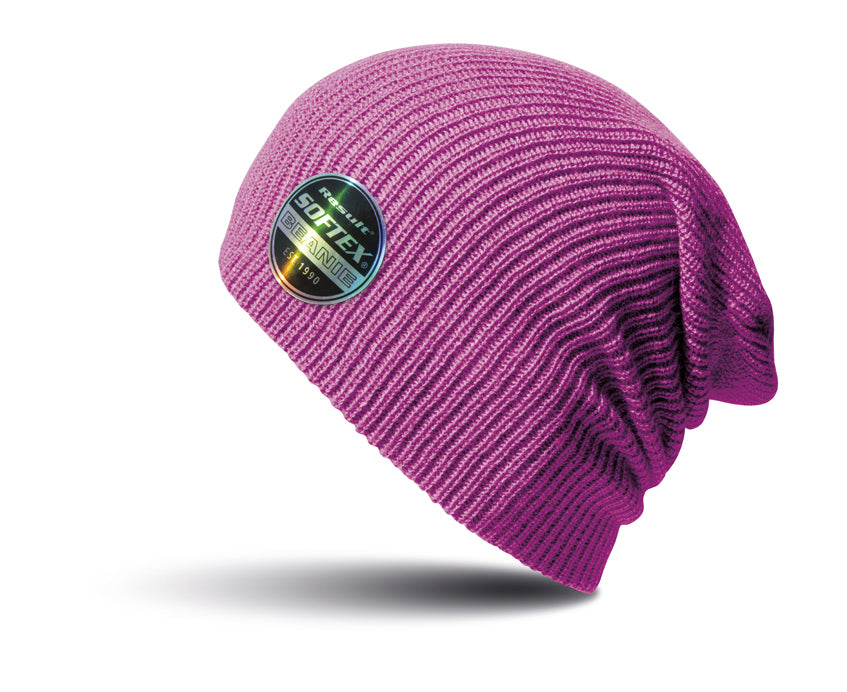 Slouch Beanie - Soft Core beanie - Adult Hat - Available for Embroidery - DirectlyPersonalised