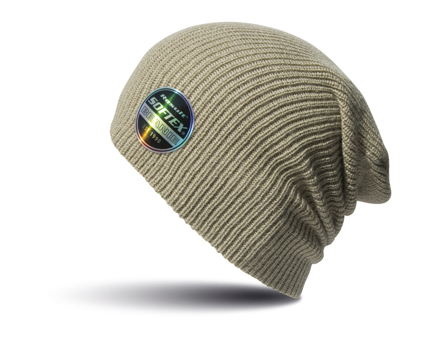 Slouch Beanie - Soft Core beanie - Adult Hat - Available for Embroidery - DirectlyPersonalised