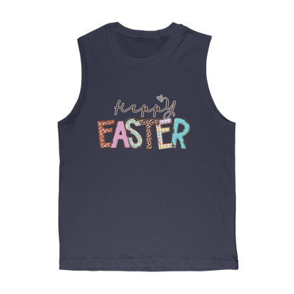 Happy Easter Classic Adult Muscle Top - DirectlyPersonalised