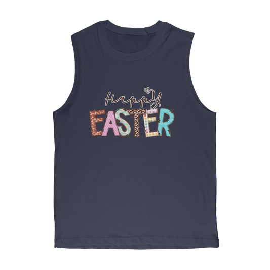 Happy Easter Classic Adult Muscle Top - DirectlyPersonalised