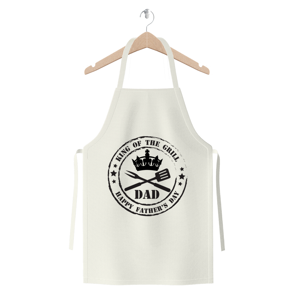 King of the Grill Premium Jersey Apron - DirectlyPersonalised