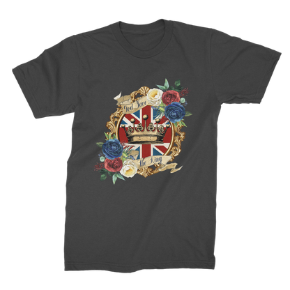 GOD SAVE THE KING Premium Jersey Men's T-Shirt - DirectlyPersonalised