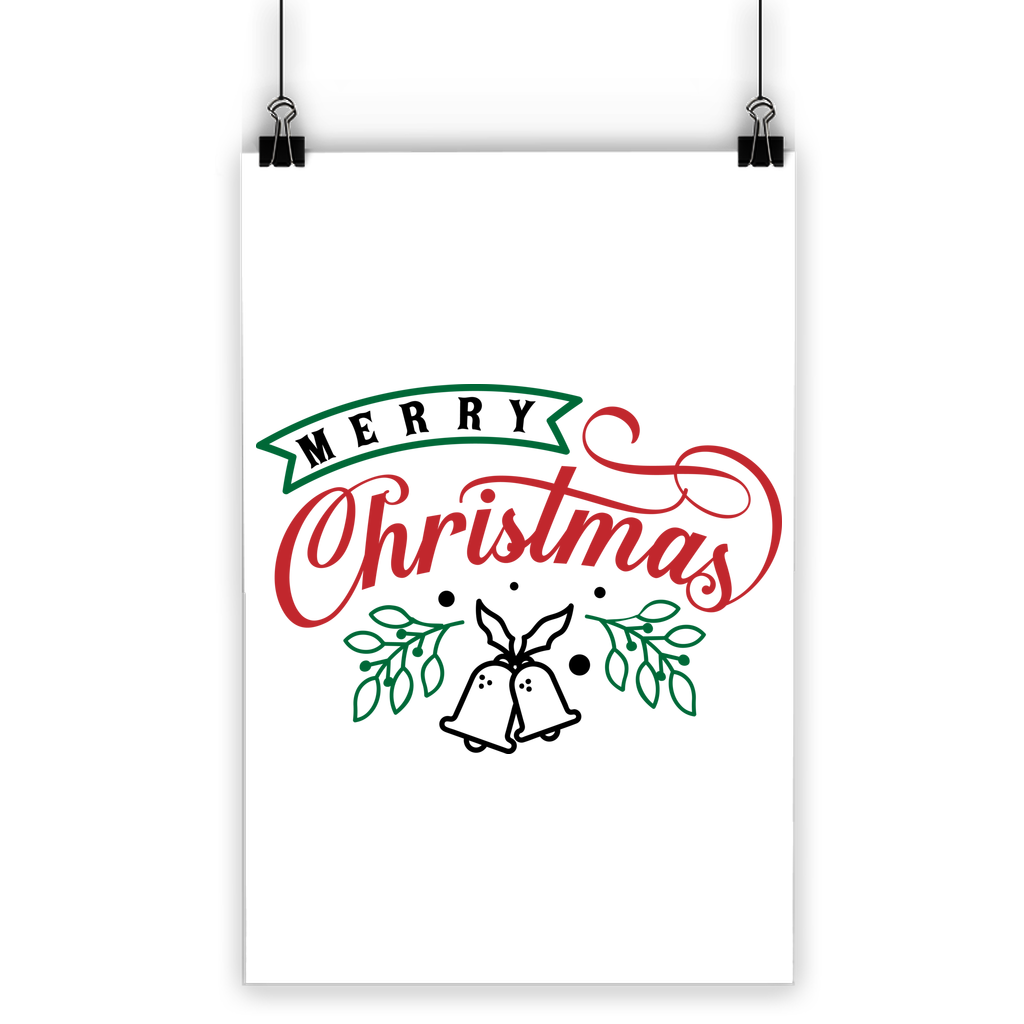 Merry Christmas Classic Poster - DirectlyPersonalised