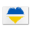 HEARTS WITH UKRAINE Premium Stretched Canvas