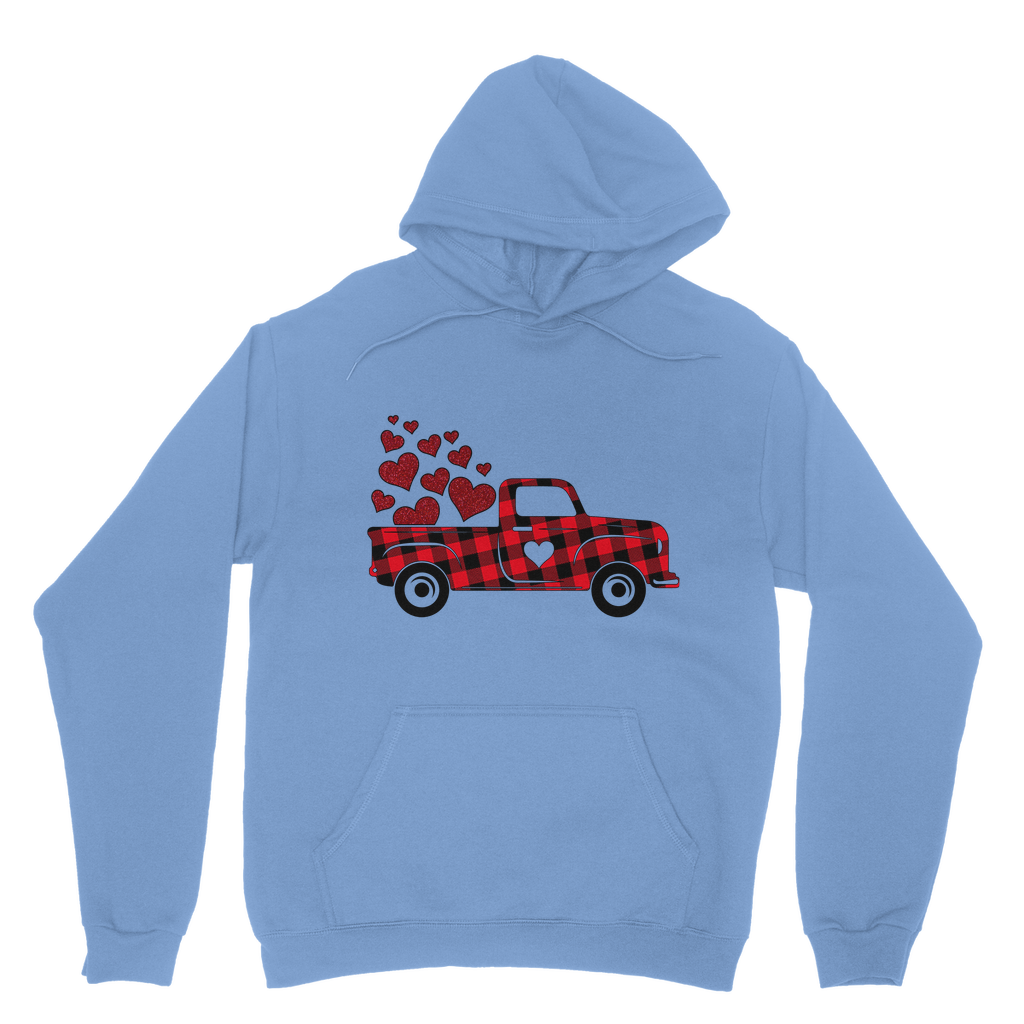 Love Truck Classic Adult Hoodie