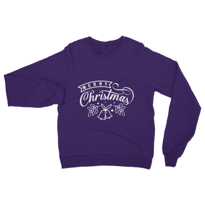 Merry Christmas White Classic Adult Sweatshirt