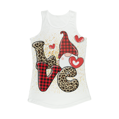 Ladies Valentine Design Women Performance Tank Top - DirectlyPersonalised