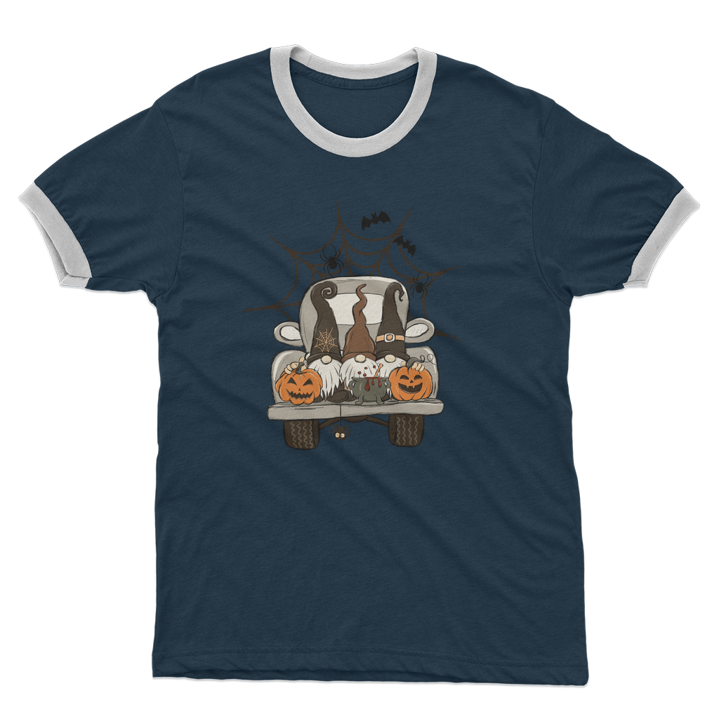 LETS GET SPOOKY Adult Ringer T-Shirt - DirectlyPersonalised
