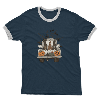 LETS GET SPOOKY Adult Ringer T-Shirt - DirectlyPersonalised