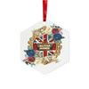 GOD SAVE THE KING Metal Hanging Ornament