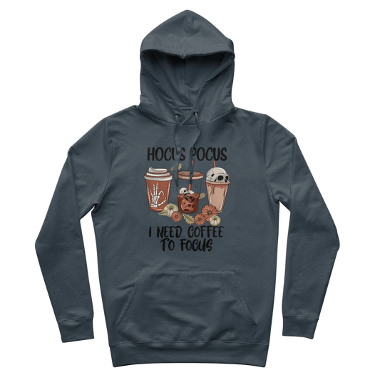 HOCUS POCUS -COFFEE DESIGN 100% Organic Cotton Hoodie - DirectlyPersonalised