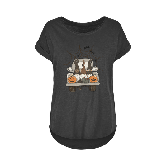 LETS GET SPOOKY Women's Long Slub T-Shirt XS-5XL - DirectlyPersonalised