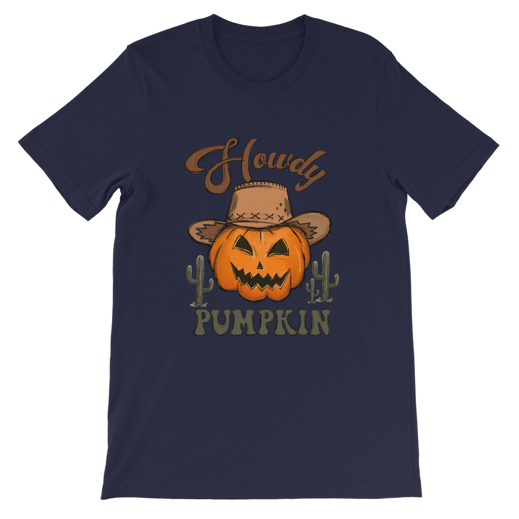 HOWDY PUMPKIN Classic Kids T-Shirt - DirectlyPersonalised