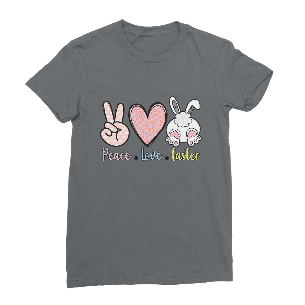 PEACE LOVE EASTER Classic Women's T-Shirt - DirectlyPersonalised