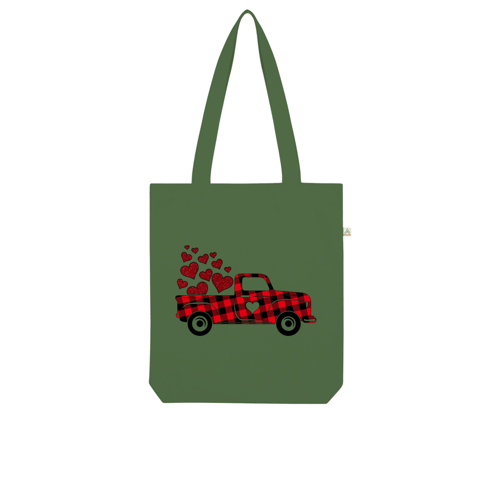 Love Truck Organic Tote Bag - DirectlyPersonalised