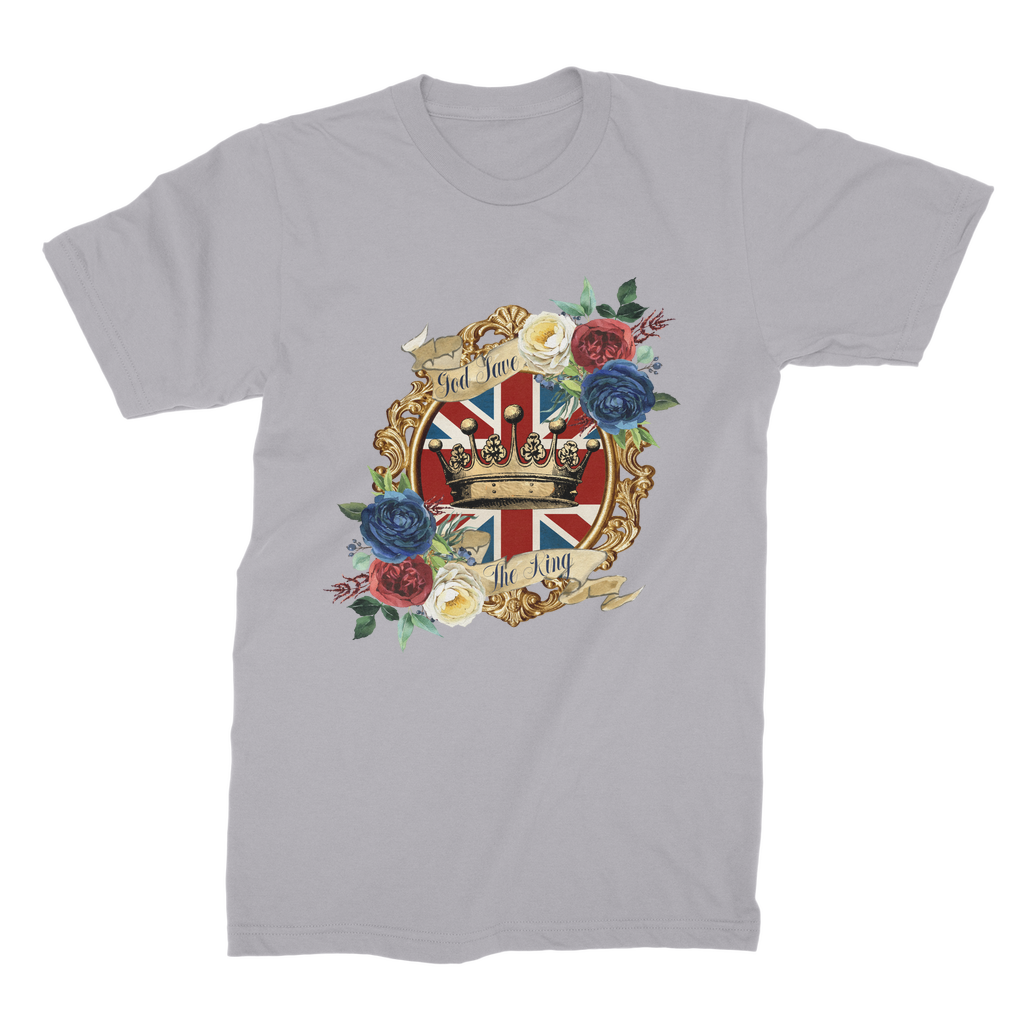 GOD SAVE THE KING Premium Jersey Men's T-Shirt - DirectlyPersonalised