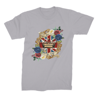 GOD SAVE THE KING Premium Jersey Men's T-Shirt - DirectlyPersonalised