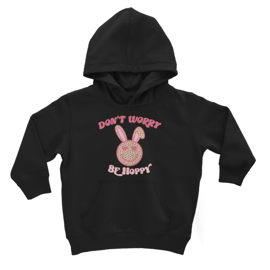 Don't worry be 'happy' Classic Kids Hoodie - DirectlyPersonalised