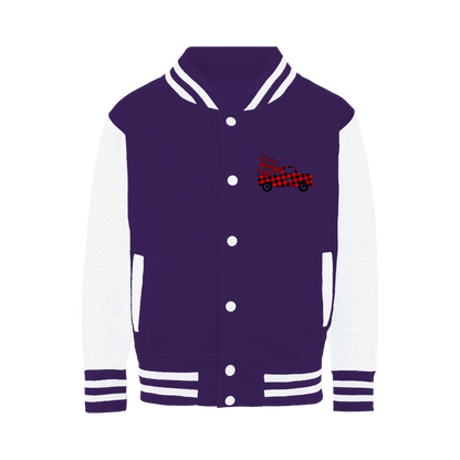 Love Truck Varsity Jacket - DirectlyPersonalised