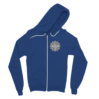 Best Dad Ever Classic Adult Zip Hoodie - DirectlyPersonalised