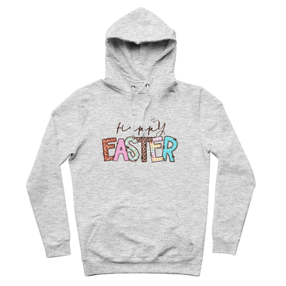 Happy Easter 100% Organic Cotton Hoodie - DirectlyPersonalised
