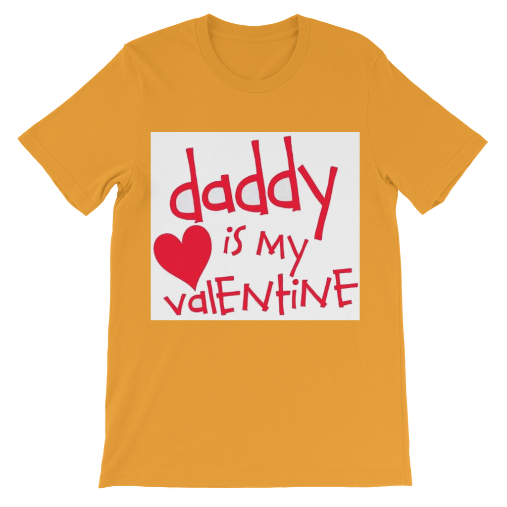 Daddy's my Valentine Premium Kids T-Shirt - DirectlyPersonalised