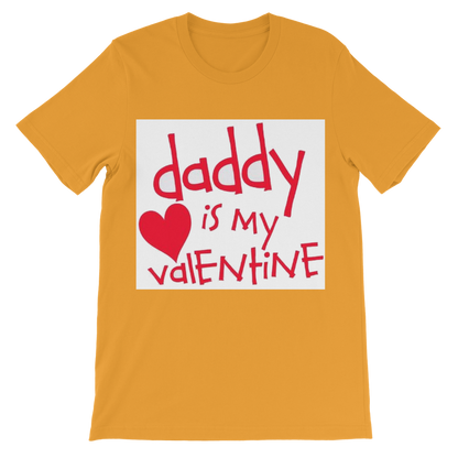 Daddy's my Valentine Premium Kids T-Shirt - DirectlyPersonalised