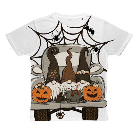 LETS GET SPOOKY Classic Sublimation Adult T-Shirt - DirectlyPersonalised