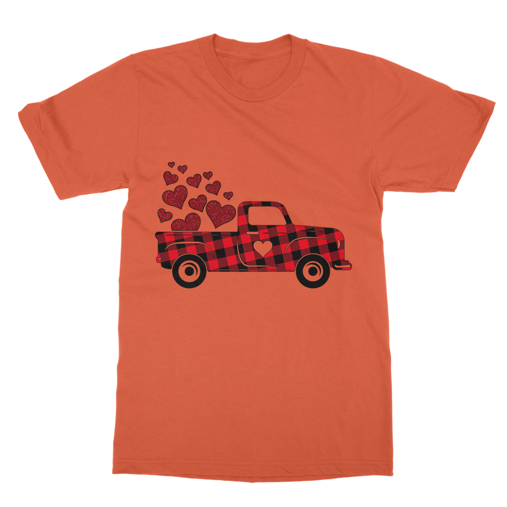 Love Truck Classic Adult T-Shirt - DirectlyPersonalised