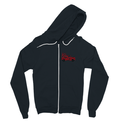 Love Truck Classic Adult Zip Hoodie - DirectlyPersonalised