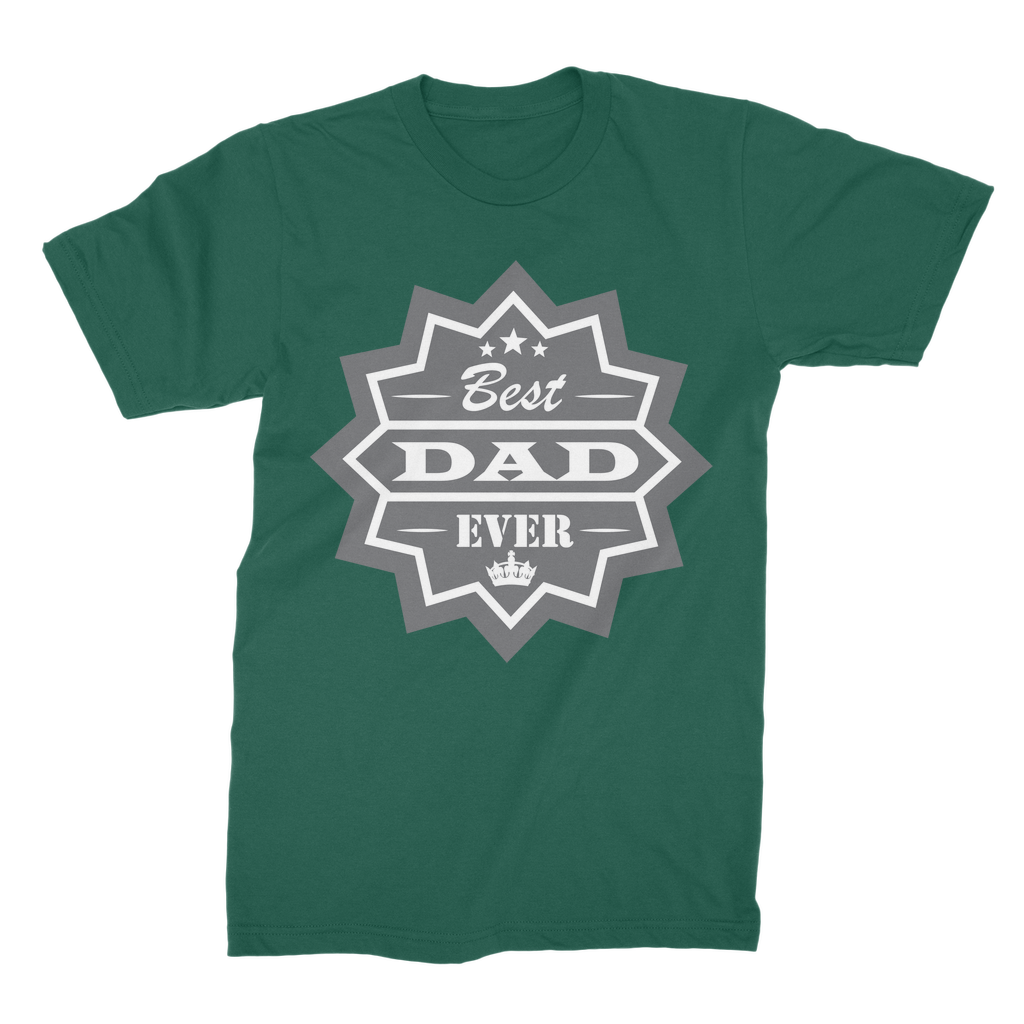 Best Dad Ever Premium Jersey Men's T-Shirt - DirectlyPersonalised