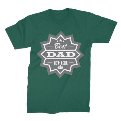 Best Dad Ever Premium Jersey Men's T-Shirt - DirectlyPersonalised