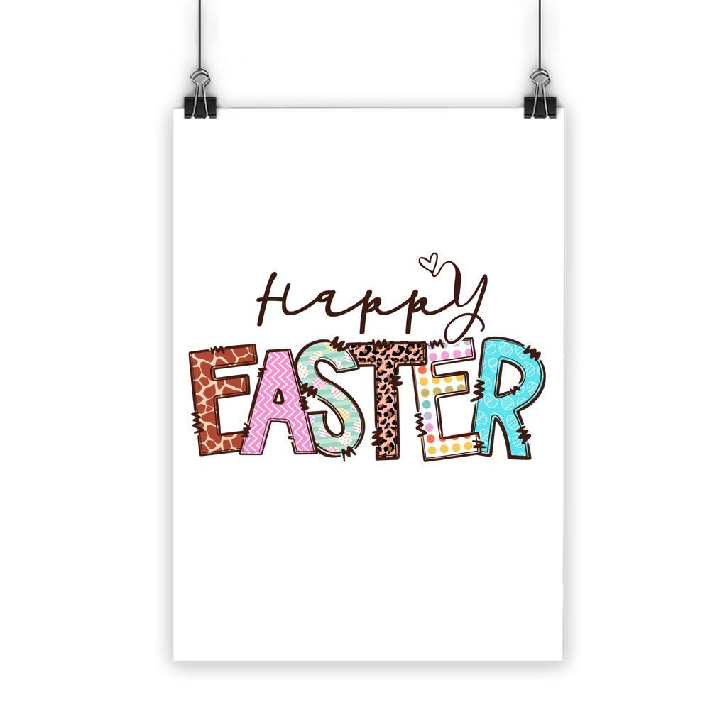 Happy Easter Classic Poster - DirectlyPersonalised