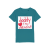 Daddy's my Valentine Organic Jersey Kids T-Shirt