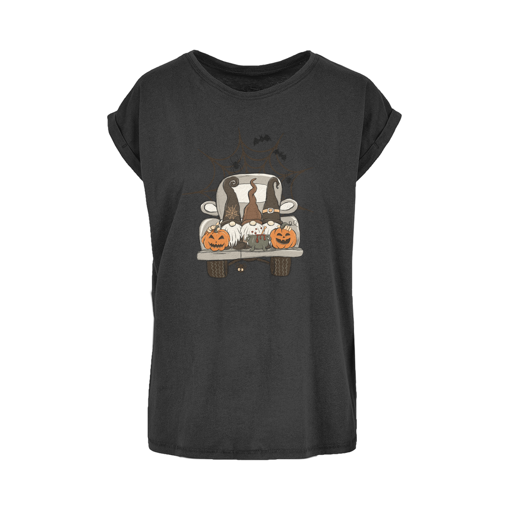 LETS GET SPOOKY Women's Extended Shoulder T-Shirt XS-5XL - DirectlyPersonalised