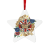 GOD SAVE THE KING Metal Hanging Ornament