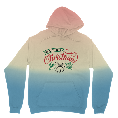Merry Christmas Tie Dye Hoodie