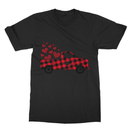 Love Truck Classic Heavy Cotton Adult T-Shirt - DirectlyPersonalised