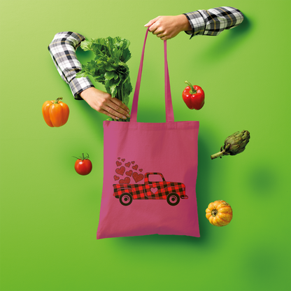 Love Truck Shopper Tote Bag - DirectlyPersonalised