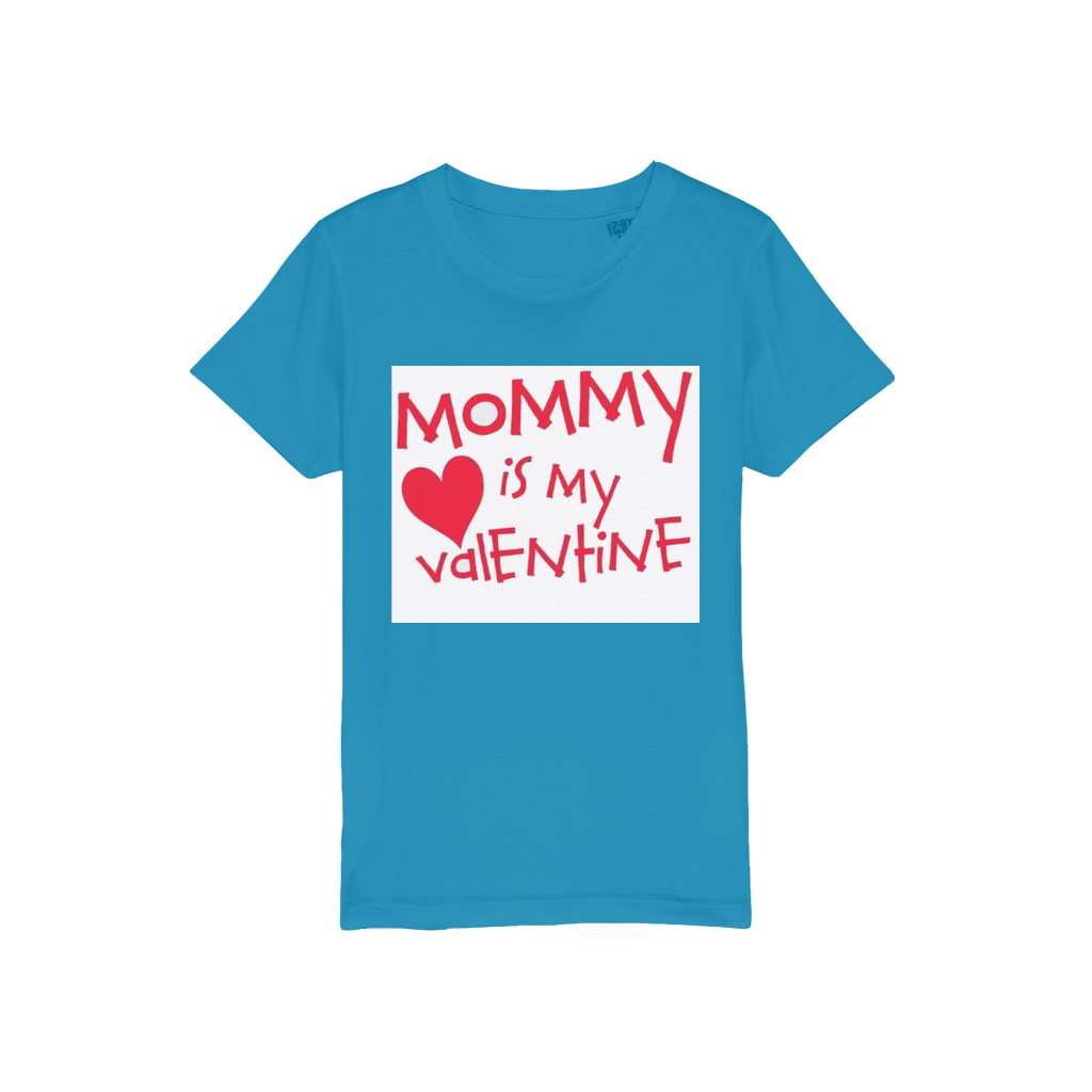 Mummys Valentine Organic Jersey Kids T-Shirt - DirectlyPersonalised